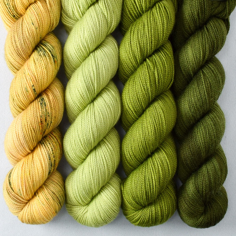 Dragon Claw, Iantha, Terrapin Station, Tuscan Sun – Yummy 2-Ply Quartet – Babette