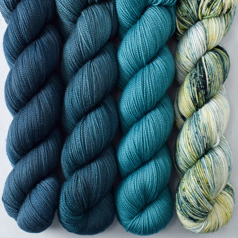 Pacifica, Rainforest, Spiny, Suspense – Yummy 2-Ply Quartet – Babette